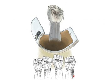 Demokrasi tak Mampir di Media Sosial