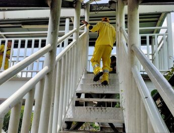 Pemprov DKI Didesak Tindak Tegas Pencuri Besi JPO