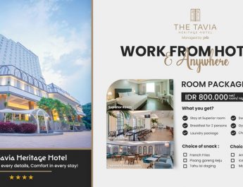 The Tavia Heritage Hotel Hadirkan Promo Work From Anywhere dan Diskon Kamar 25 Persen