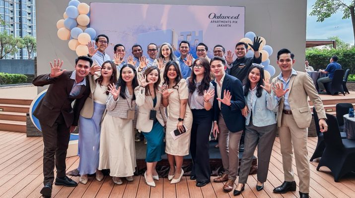 Oakwood Apartments PIK Jakarta Rayakan Hari Jadi ke-5 dengan Perayaan Besar dan Apresiasi untuk Mitra Industri