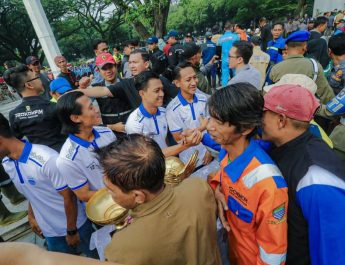Punggawa Persib Serukan Bobotoh Rayakan Gelar Juara dengan Tertib