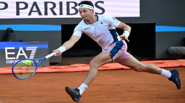 Casper Rudd Melaju ke 16 Besar Roma Terbuka Usai Matte Berrettini Mundur