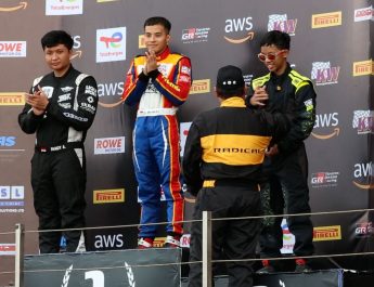 Farras Bocah 15 Tahun Raih Podium di Debut Balapan Sirkuit