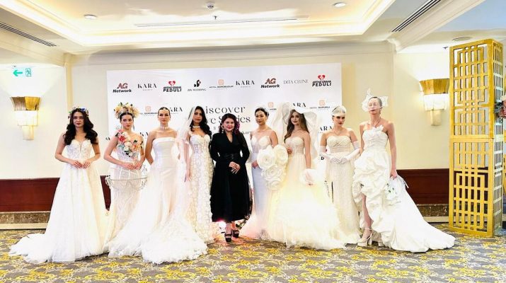 Gaun Pengantin Tema Bunga Masih Jadi Primadona, Dita Celine Keluarkan Koleksi Blooming in Love