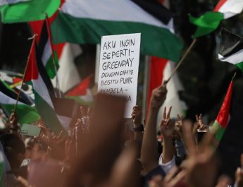 19 Ribu Lebih Warga Hadiri Aksi Bela Palestina