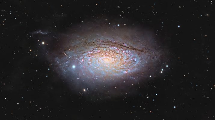 Keindahan Galaksi Bunga Matahari Berhasil Diabadikan Astrofotografer