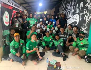 Grab Depok Bersatu Pilih Fokus Cari Nafkah saat Aksi 205
