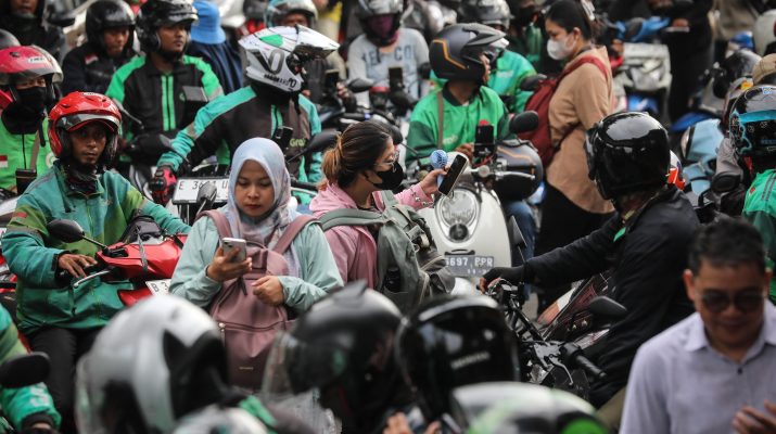 Antara Tuntutan dan Nafkah: Tak Semua Ojol Ikut Mogok