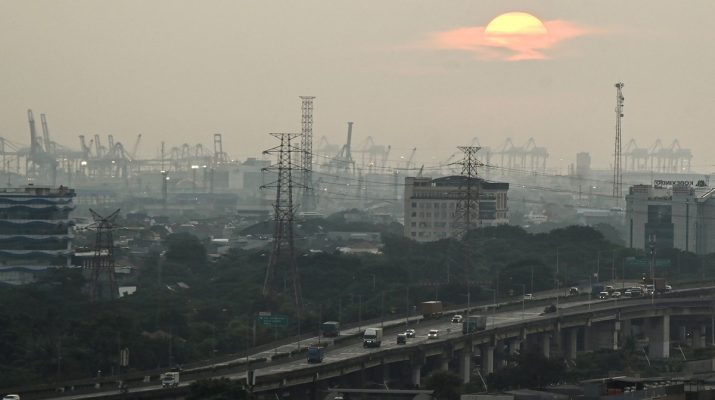 Senin (26/5) Pagi, Kualitas Udara Jakarta Terburuk Kelima di Dunia