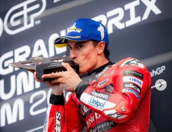 Marc Marquez Beruntung Bisa Naik Podium di MotoGP Inggris usai Drama Red Flag
