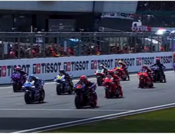 Jatuh lalu Start Ulang di MotoGP Inggris, Alex Marquez Marah soal Keamanan Tikungan