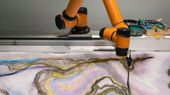AI Gemini: Robot Pelukis Lanskap Tinta Tradisional yang Menggabungkan Seni dan Teknologi