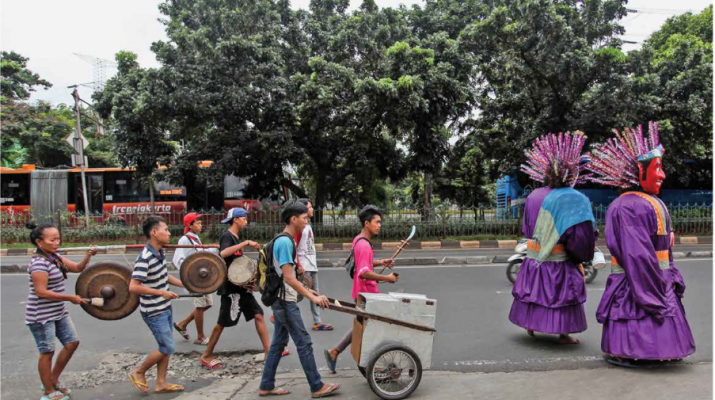 Cegah Ondel-ondel Ngamen, Pramono Janji Undang Kesenian Asli Betawi