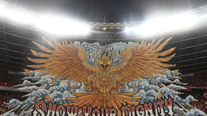 La Grande Indonesia siapkan tifo spesial saat Indonesia jamu China