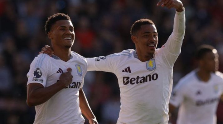 Taklukkan Bournemouth, Aston Villa jaga asa lolos ke Liga Champions