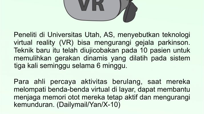 [INFO GRAFIS] Teknologi VR Kurangi Parkinson