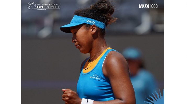 Naomi Osaka Melaju ke Putaran Kedua Roma Terbuka