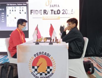 Persaingan Kompetisi Catur Japfa FIDE Rated 2025 kian Ketat