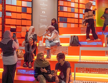 Sit with the Journey, Instalasi untuk Momen Menikmati Perjalanan