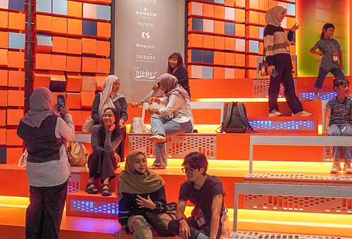 Sit with the Journey, Instalasi untuk Momen Menikmati Perjalanan