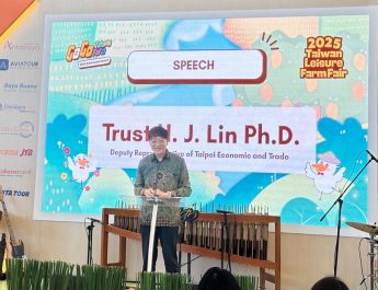 Deputi Kepala Perwakilan dari Taipei Economic and Trade Office (TETO) di Indonesia, Mr. Trust Lin Hadir Dalam Acara “Pameran Agrowisata Taiwan 2025” di Jakarta Menampilkan Pesona Keunikan Pariwisata Agro di Taiwan