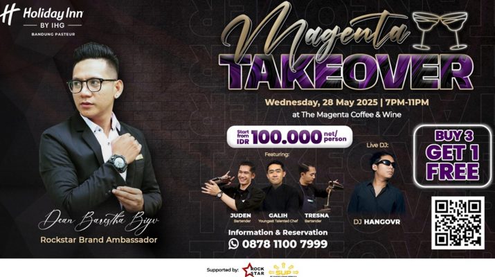 Temukan Cocktail Eksklusif Hanya di Magenta Takeover