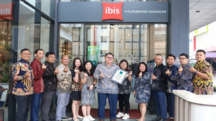 ibis Palembang Sanggar Resmi Raih Sertifikasi Green Key Internasional