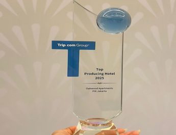 Oakwood PIK Jakarta Dinobatkan sebagai Top Producing Hotel 2025 oleh Trip.com