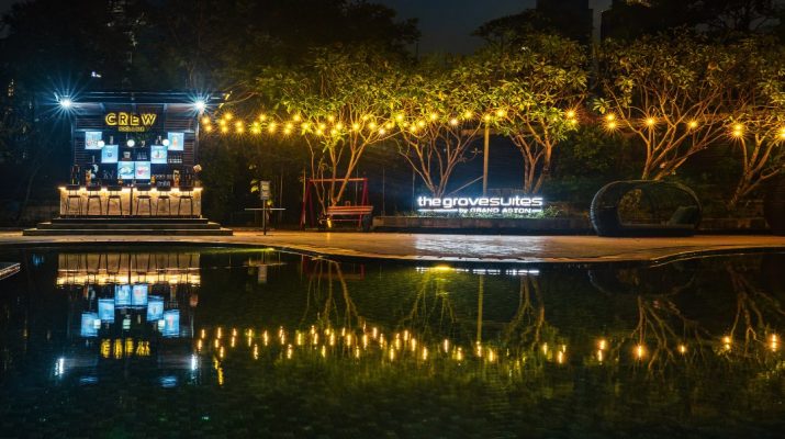 Fasilitas Terbaru The Grove Suites by Grand Aston: Crew Pool & Bar Resmi Dibuka