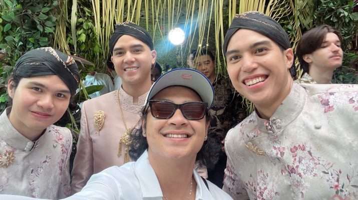 Datang ke Siraman Alyssa Daguise-Al Ghazali, Bastian Steel Pertama Kali Lihat Siraman