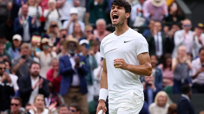 Carlos Alcaraz Lolos Ujian Pertama di Queen