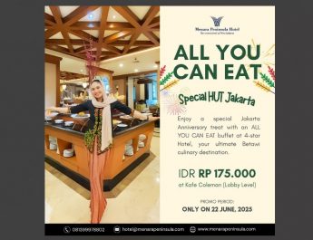 Meriahkan HUT Jakarta, Menara Peninsula Hotel sajikan Jakarta Buffet