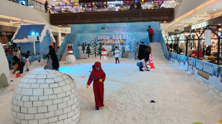 Wahana Salju dan Pertunjukan Anak Meriahkan Liburan Sekolah di Tangerang