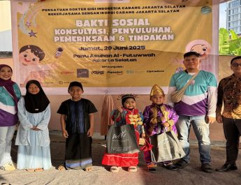 Rayakan Ulang Tahun ke-9, Grand Whiz Poins Simatupang Gelar Kolaborasi Sosial Bersama PDGI Jakarta Selatan