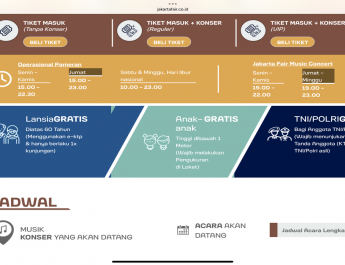 Cara Mudah Beli Tiket PRJ 2025, Berikut Harga Terbarunya!