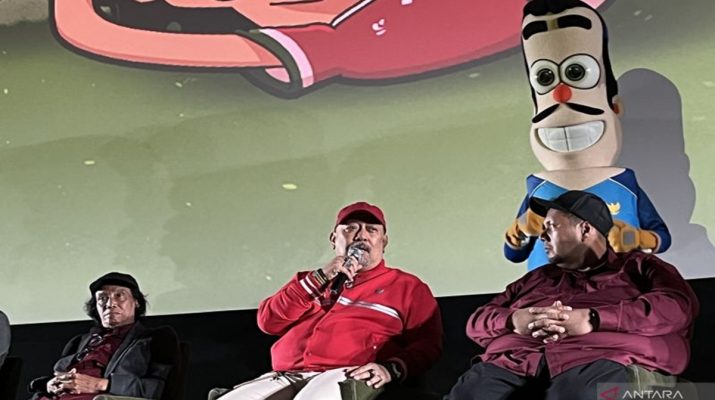 Indro Ungkap Film Warkop DKI Kartun Libatkan 400 Animator