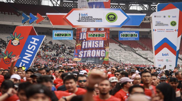 Jakarta International Marathon 2025 Catat Rekor, 31 Ribu Pelari Ramaikan Ibukota