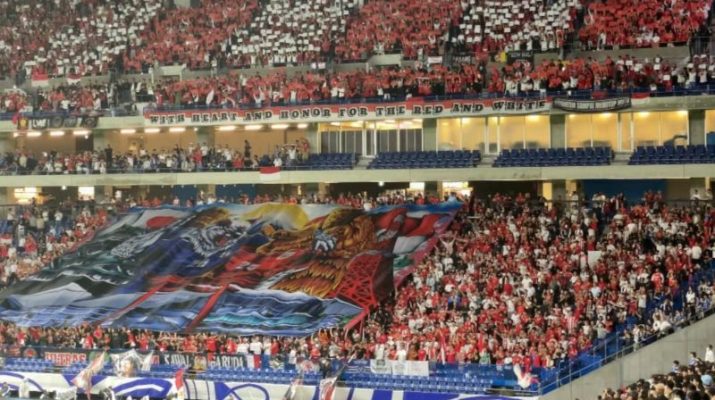 Ribuan suporter Garuda dukung Timnas Indonesia di Jepang dengan tertib