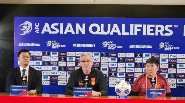 Pelatih China jadikan tekanan GBK sebagai motivasi tambahan