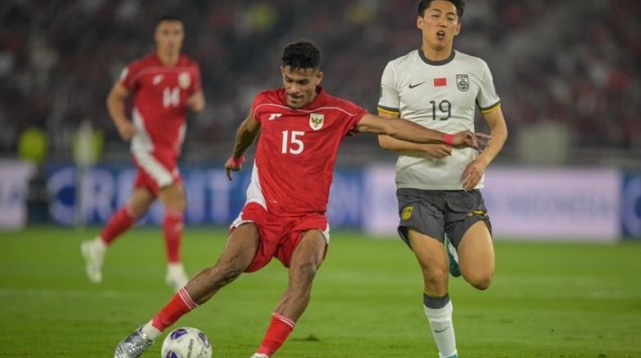 Kluivert sanjung Ricky Kambuaya bermain fantastis lawan China