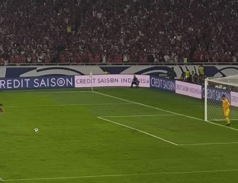 Akhir pertandingan, Timnas Indonesia kalahkan China 1-0