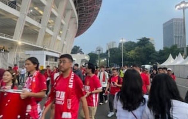 Laga krusial Timnas Indonesia vs China di Gelora Bung Karno