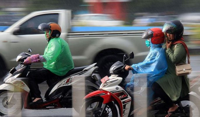 BMKG prakirakan cuaca berawan dan hujan di sejumlah kota pada akhir pekan