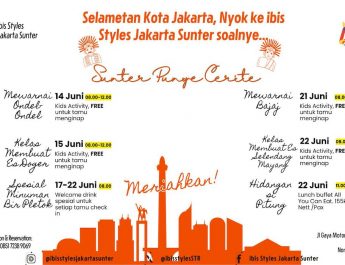Ibis Styles Jakarta Sunter Meriahkan HUT Jakarta ke-498 dengan Aktivitas Budaya Menarik