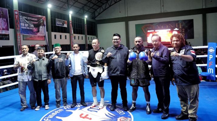 Duel Daud Yordan vs Geisler Ap Buka Kejurda Tinju PFM Cup I