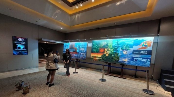 SBY Pamerkan Lukisan Kontras untuk Perdamaian dan Harmoni