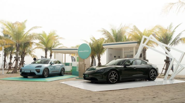 Porsche Experience Bay Hadirkan Sensasi Sports Car Elektrik di Tepi Pantai Jakarta