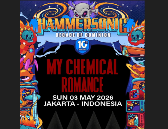 Bakal Tampil di Hammersonic, My Chemical Romance Dipastikan Beri Setlist Penuh
