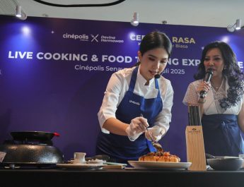 Nonton di Cinépolis Cinemas kini makin Seru, Ditemani Menu Spesial Chef Devina Hermawan