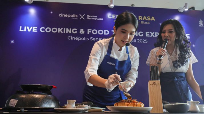 Nonton di Cinépolis Cinemas kini makin Seru, Ditemani Menu Spesial Chef Devina Hermawan